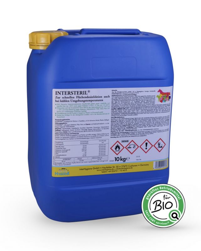 Intersteril® - Desinfektion 10 kg  FiBL-gelistet